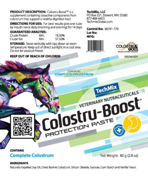 Colostru-Boost Paste Label Image