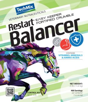 TechMix Restart® Balancer supplement for horses Front Label